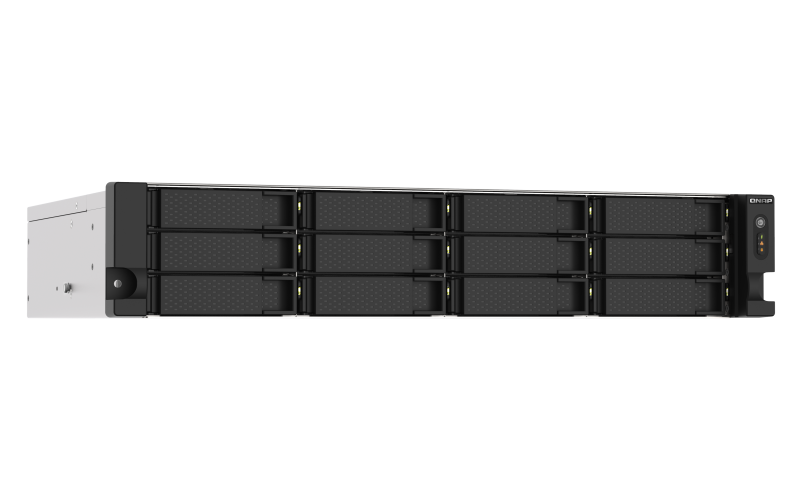 Server NAS QNAP za 12 diskova, rack, 8GB ram, 2.5GB mreža-1