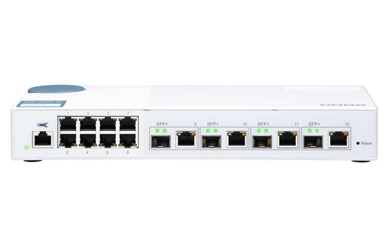 Switch QNAP 12 port 4x 10Gb/8x 1Gb-0