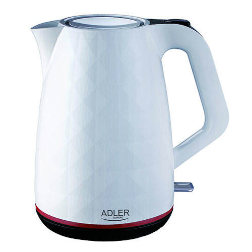 Kuhalo za vodu ADLER AD 1277W (1,7L, 2200W) bijelo-1
