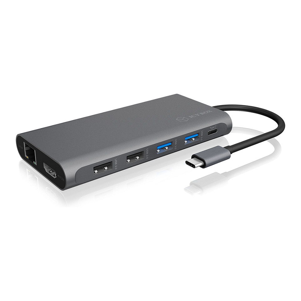 Stanica Icybox IB-DK4050-CPD s Power Delivery 100W-5
