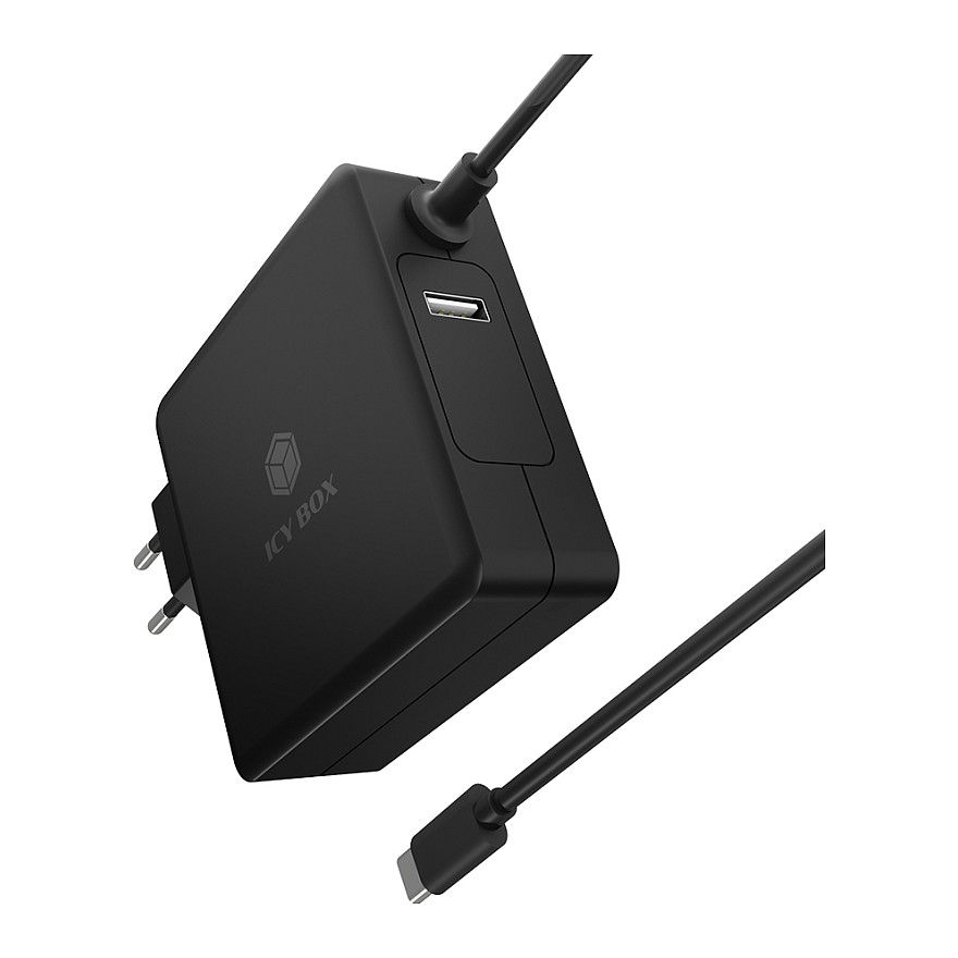 Punjač Icybox IB-PS101-PD s USB-C i Power Delivery 90W-8