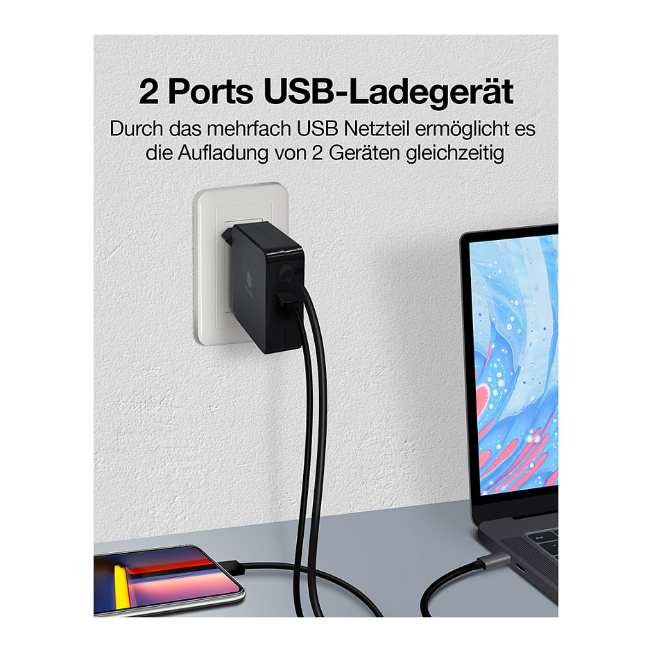 Punjač Icybox IB-PS101-PD s USB-C i Power Delivery 90W-11