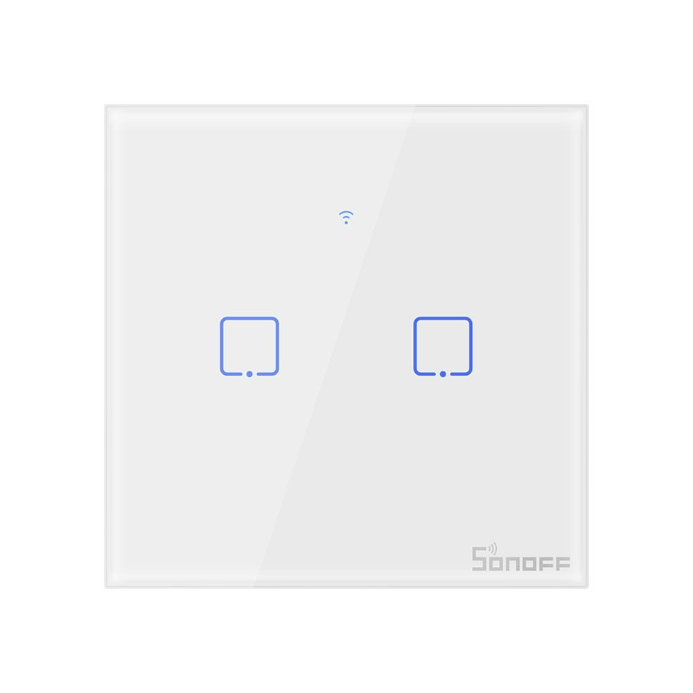 Pametni zidni prekidač SONOFF Wi-Fi dual T0EU2C-TX-2