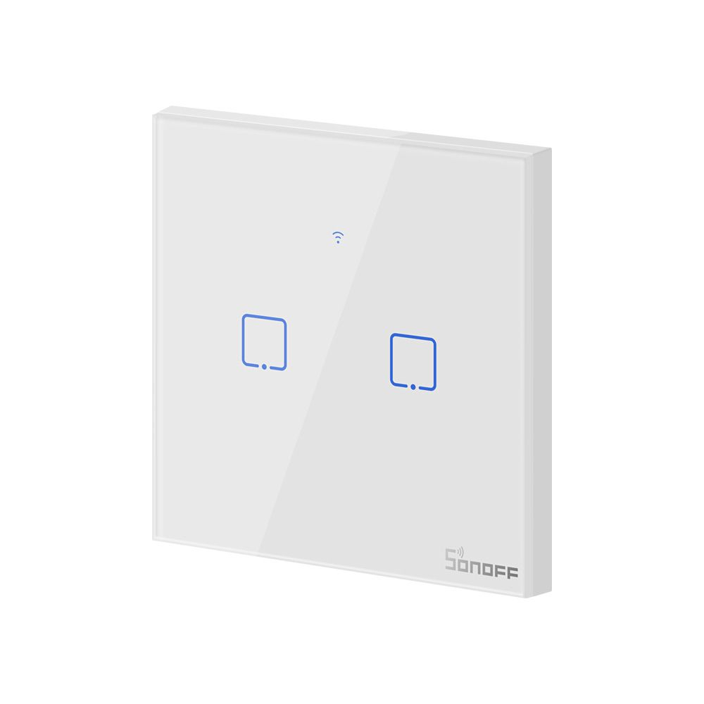 Pametni zidni prekidač SONOFF Wi-Fi dual T0EU2C-TX-3