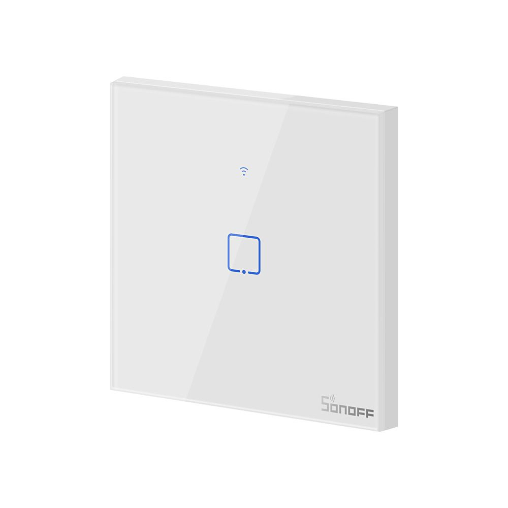 Pametni zidni prekidač SONOFF Wi-Fi + RF433 single T1EU1C-TX-3