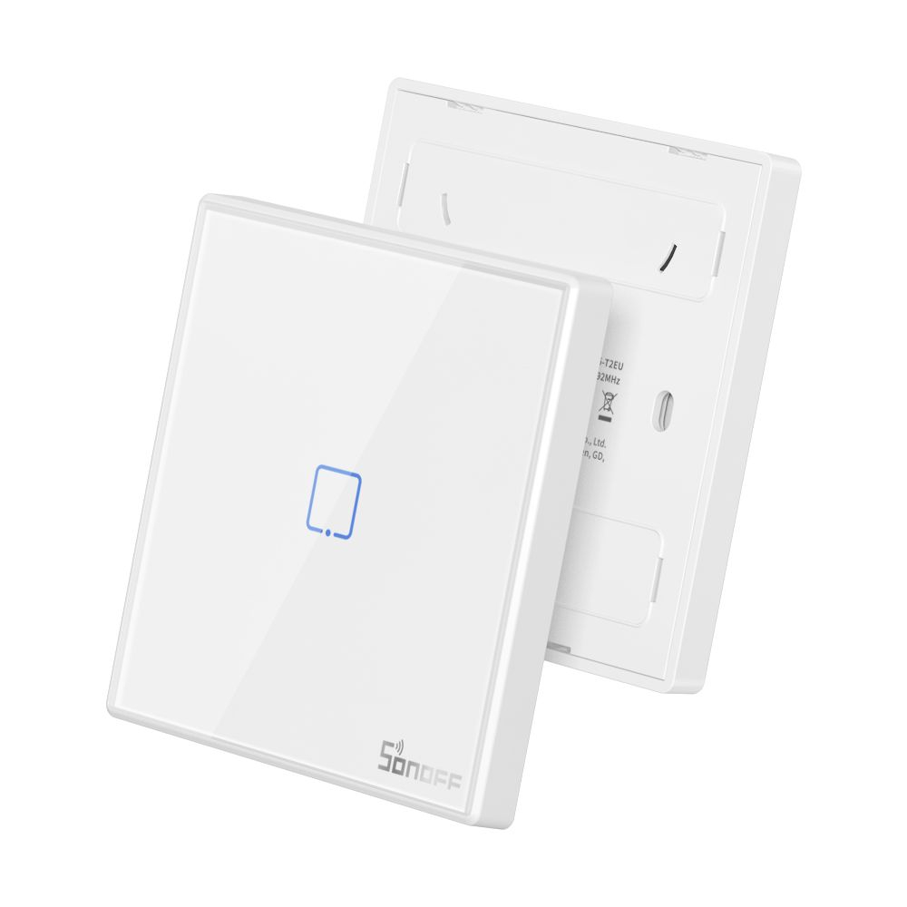 Pametni zidni bežični prekidač SONOFF 433MHz single T2EU1C-RF-0