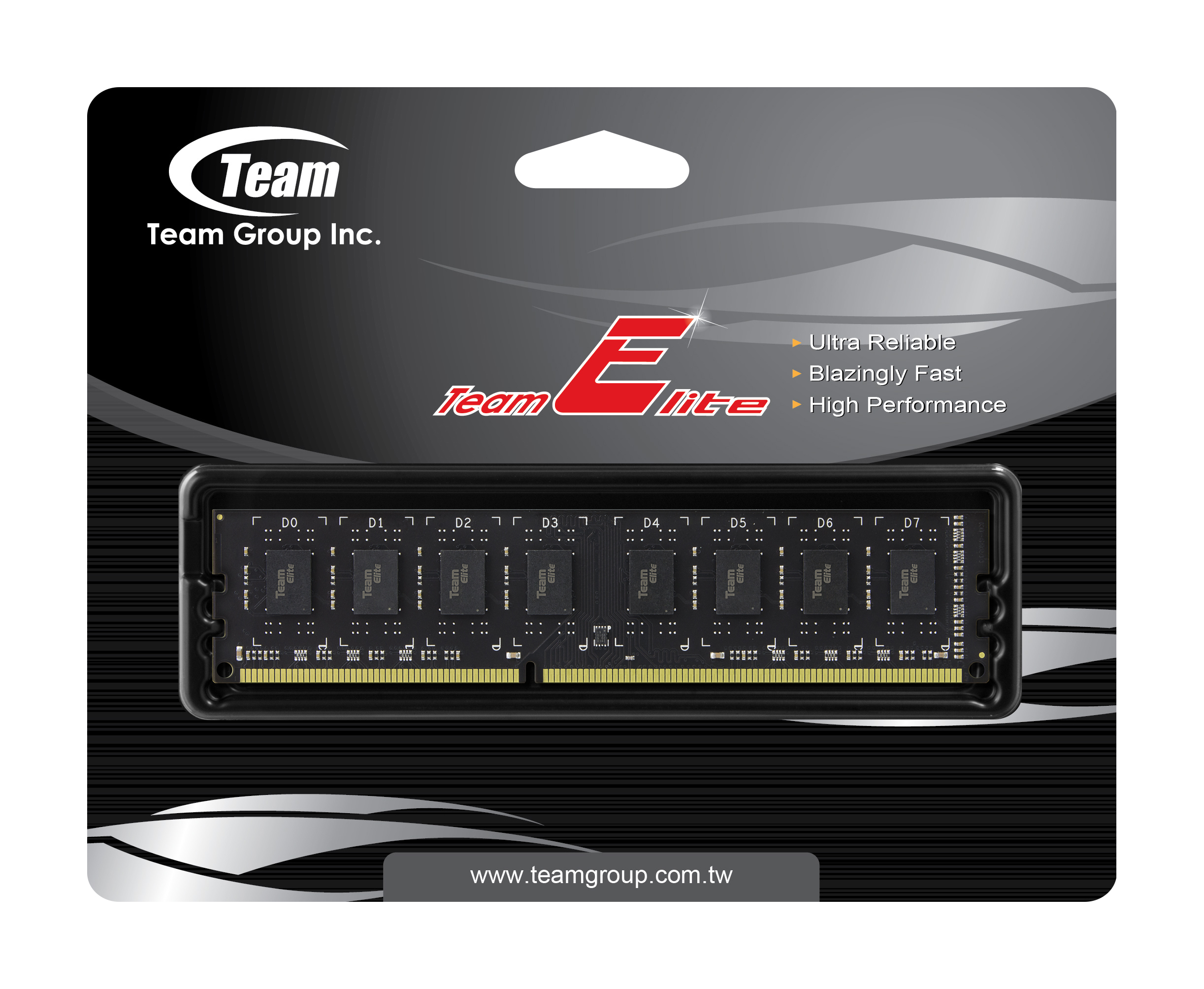 Memorija Teamgroup Elite 4GB DDR3-1600 DIMM PC3-12800 CL11, 1.5V-2