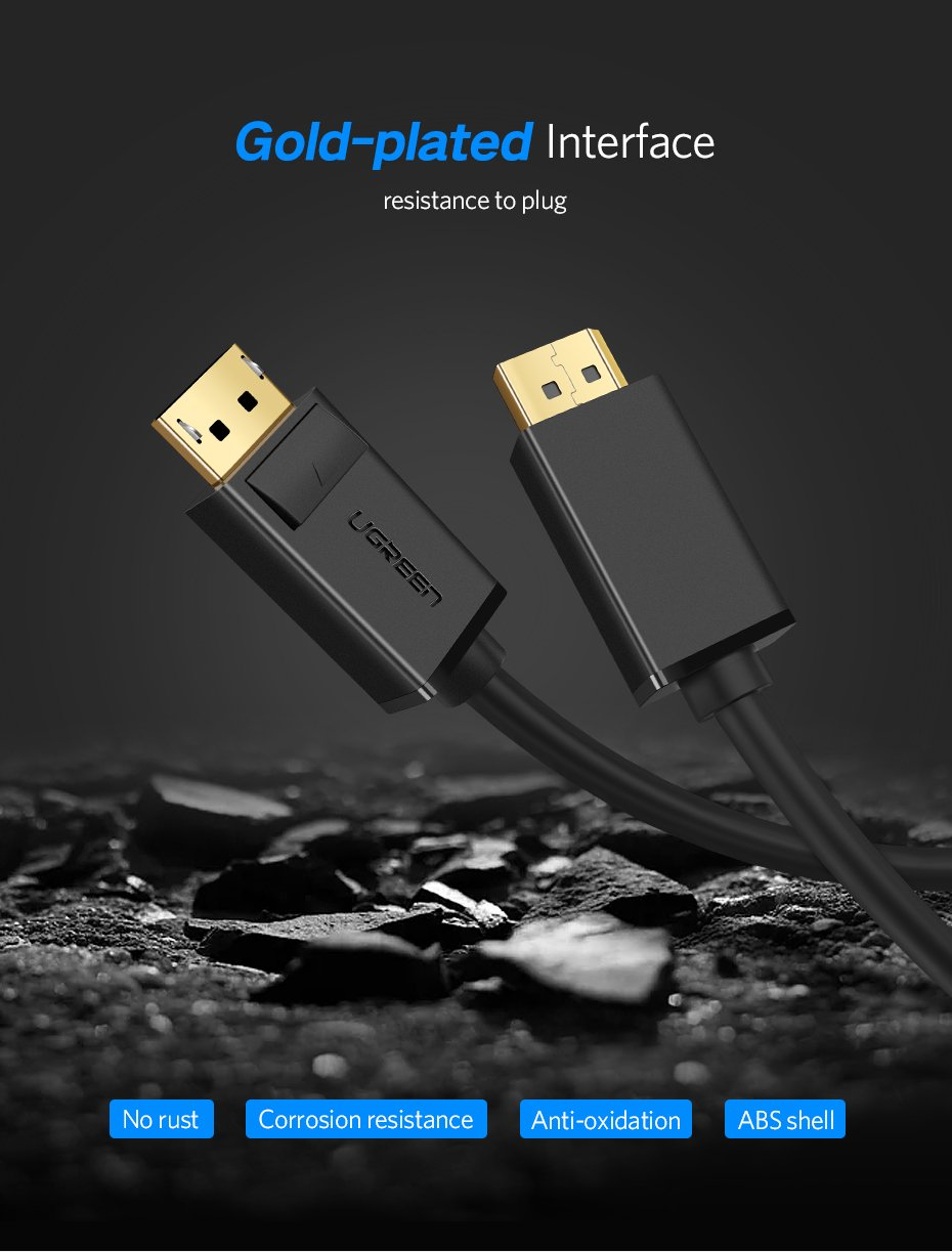Kabel DisplayPort 1.2 UGREEN (1.5 m)-6