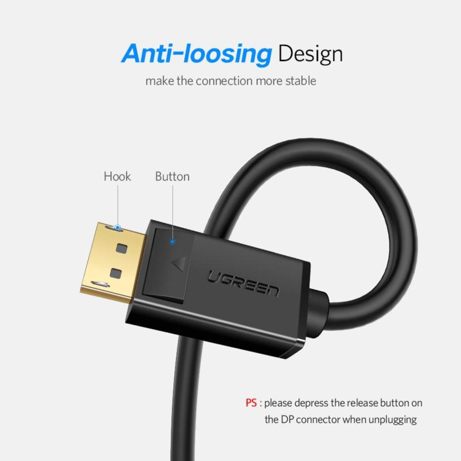 Kabel DisplayPort 1.2 UGREEN (1.5 m)-1