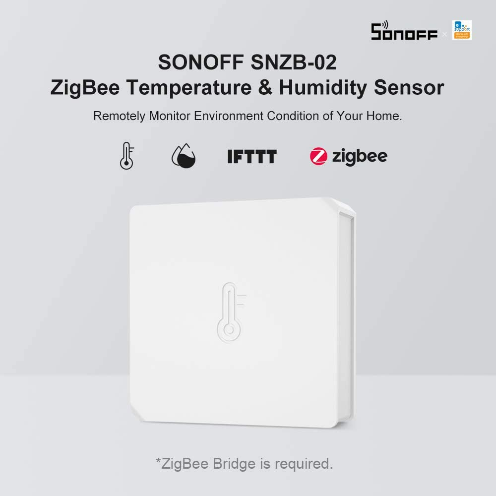 Pametni senzor SONOFF SNZB-02 Zigbee za temperaturu i vlažnost-5