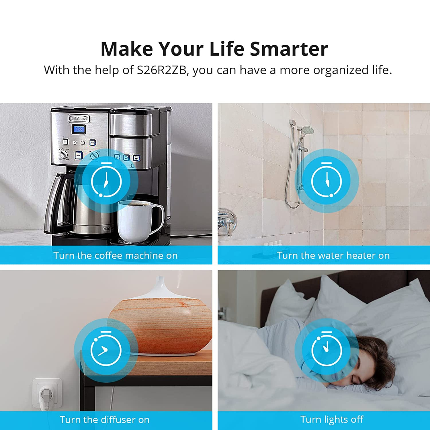 Pametna utičnica SONOFF S26R2TPF-DE Wi-Fi / ZigBee protocol-7