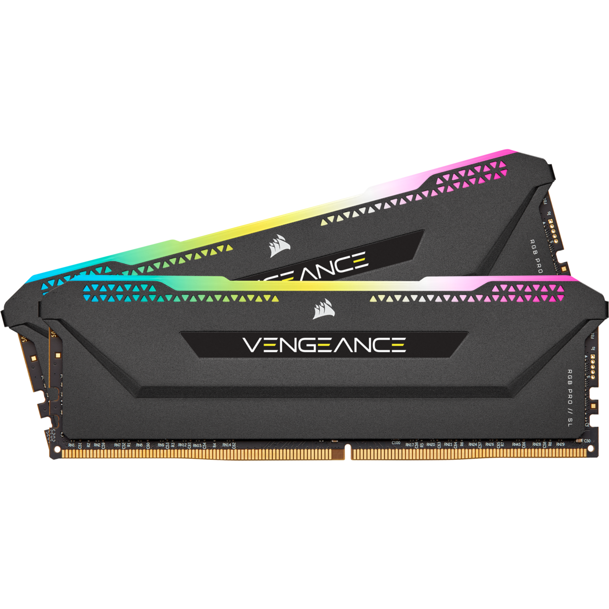 RAM memorija CORSAIR VENGEANCE RGB PRO SL 32GB (2 x 16GB) DDR4 DRAM 3600MHz PC4-28800 CL18/ 1.2V/1.35V-0