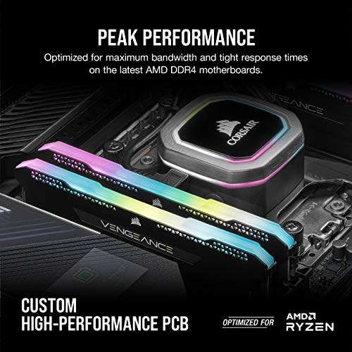 RAM memorija CORSAIR VENGEANCE RGB PRO SL 32GB (2 x 16GB) DDR4 DRAM 3600MHz PC4-28800 CL18/ 1.2V/1.35V-2