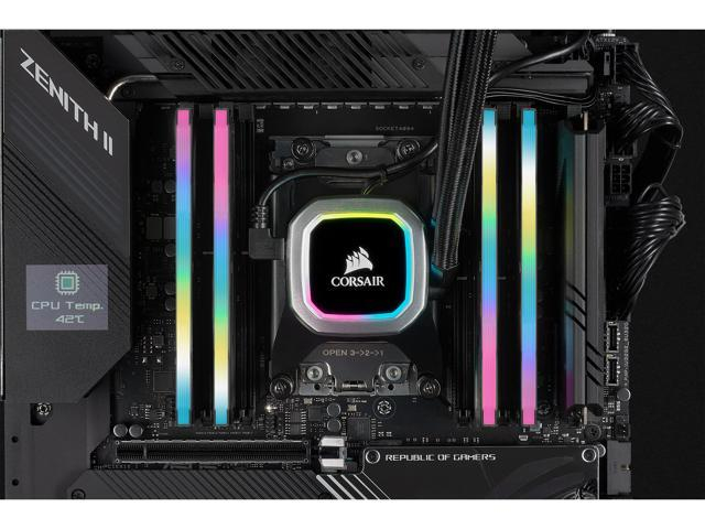 RAM memorija CORSAIR VENGEANCE RGB PRO SL 32GB (2 x 16GB) DDR4 DRAM 3600MHz PC4-28800 CL18/ 1.2V/1.35V-3