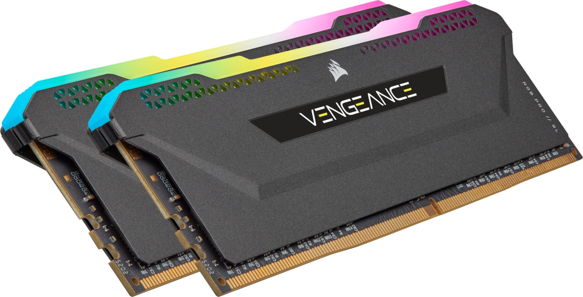 RAM memorija CORSAIR VENGEANCE RGB PRO SL 32GB (2 x 16GB) DDR4 DRAM 3600MHz PC4-28800 CL18/ 1.2V/1.35V-1