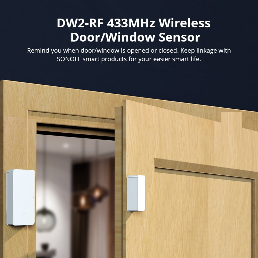 Senzor za vrata i prozore SONOFF 433MHz RF-10