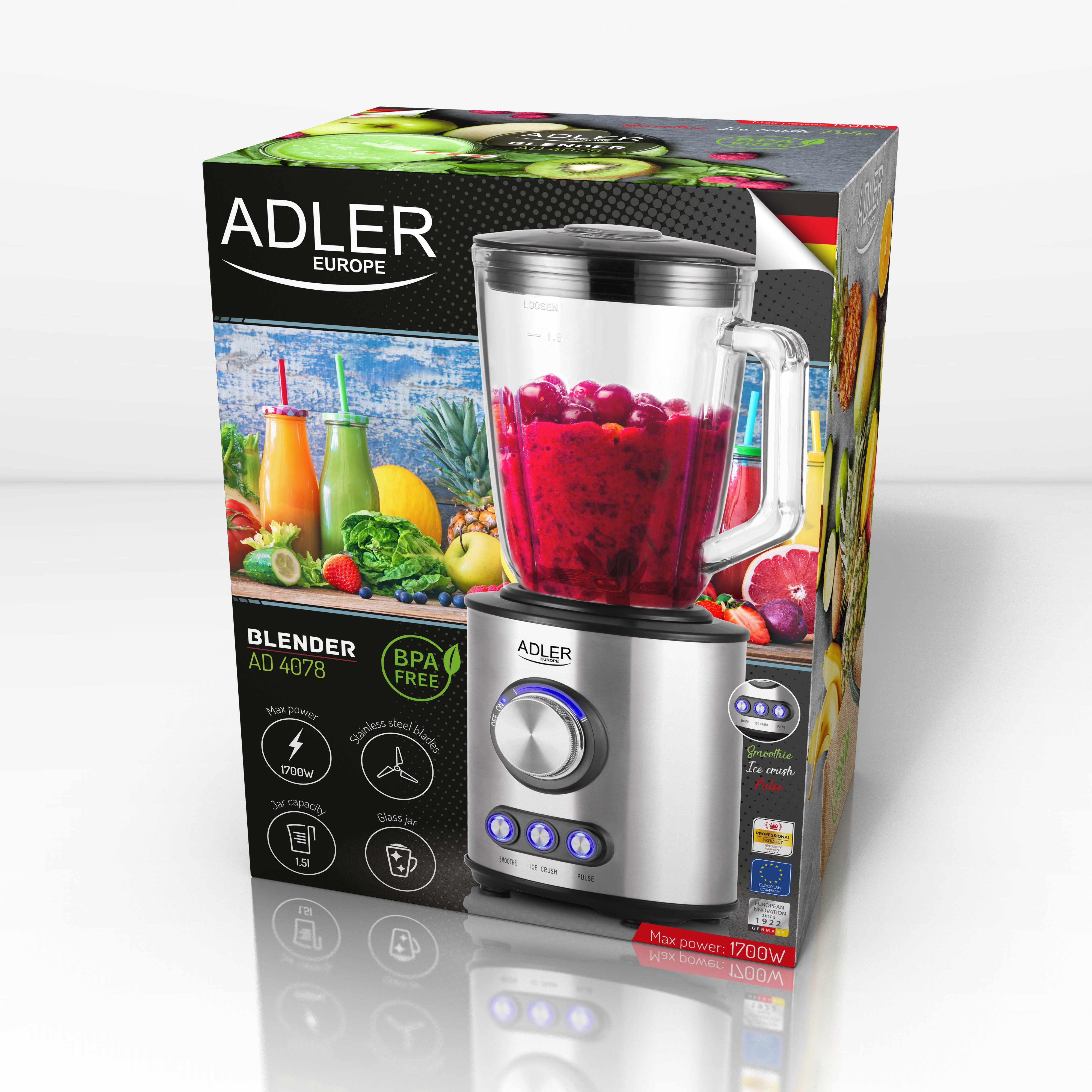 Blender ADLER AD 4078 (1700W)-4