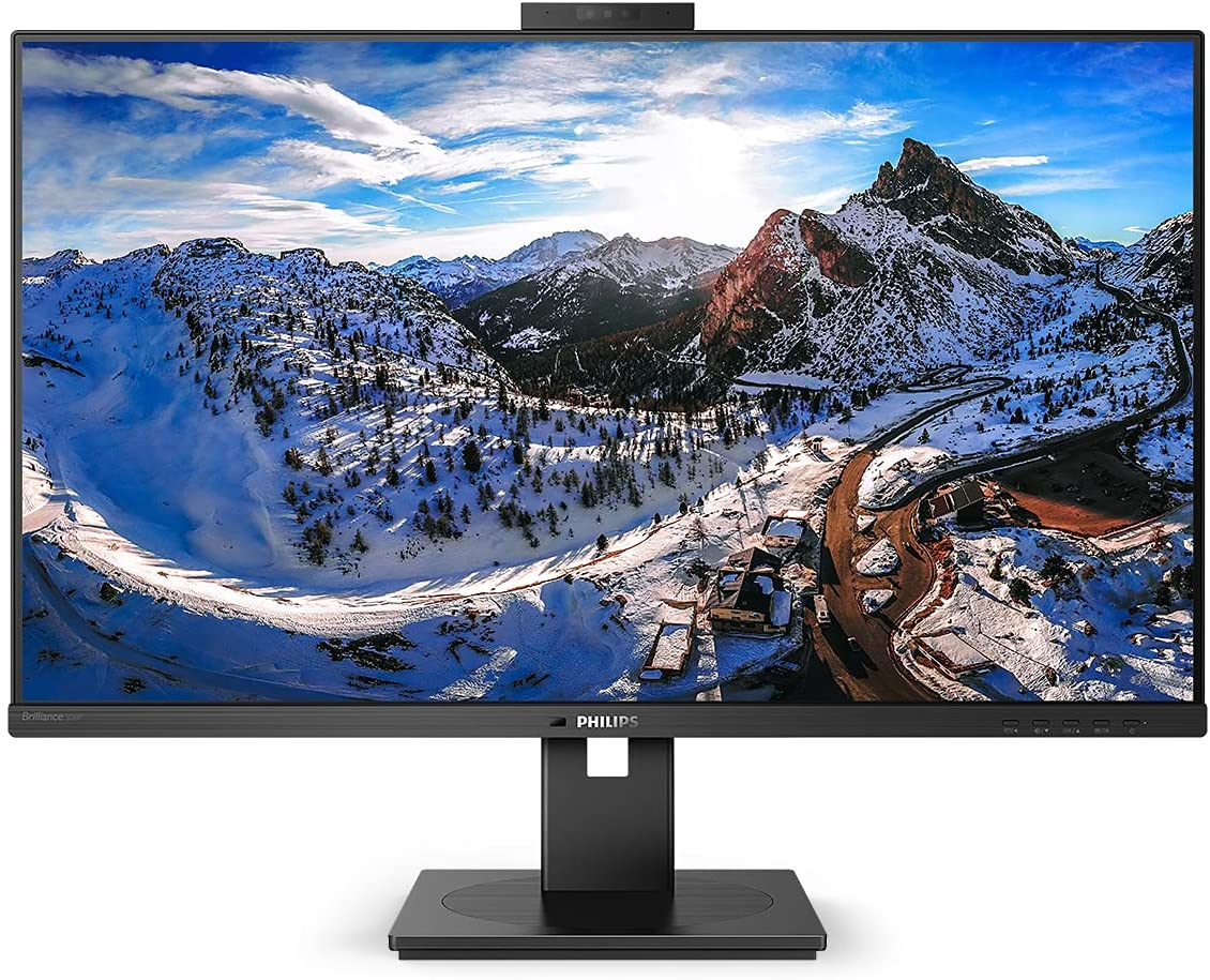 Monitor PHILIPS 326P1H IPS QHD (31.5",IPS,75Hz,2MP webcam,USB-C)-3