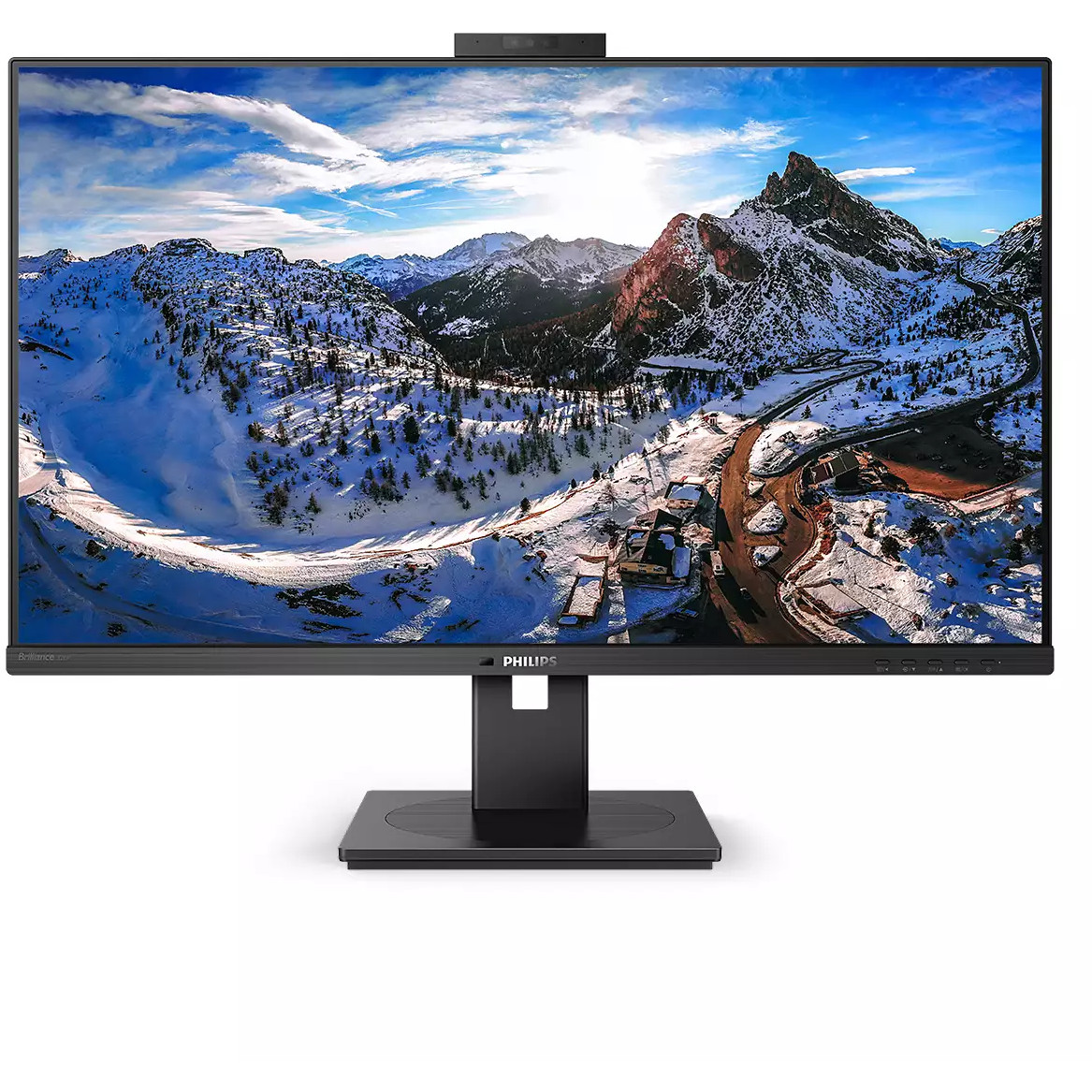 Monitor PHILIPS 326P1H IPS QHD (31.5",IPS,75Hz,2MP webcam,USB-C)-9