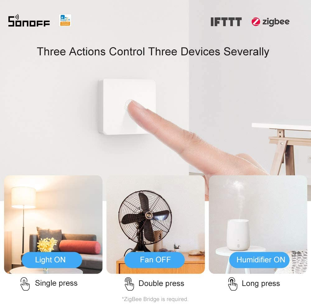 Pametni prekidač SONOFF ZigBee protocol SNZB-01-10