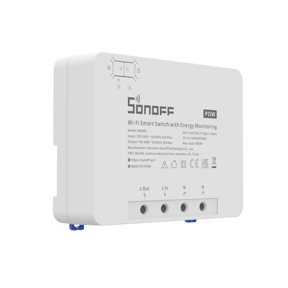Pametni Wi-Fi prekidač SONOFF switch to measure POWR3 power consumption-3