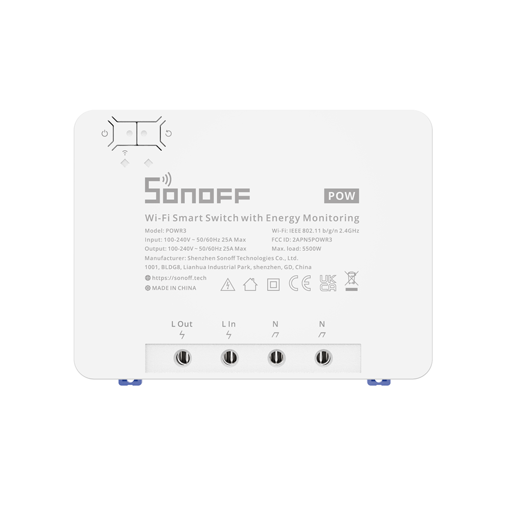 Pametni Wi-Fi prekidač SONOFF switch to measure POWR3 power consumption-1
