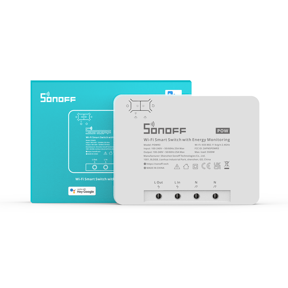 Pametni Wi-Fi prekidač SONOFF switch to measure POWR3 power consumption-2