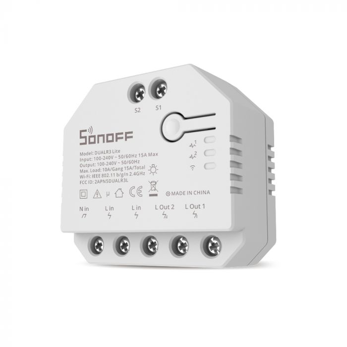 Pametni prekidač SONOFF Wi-Fi 2-channel, motor control for DUAL3LITE roller shutters-2