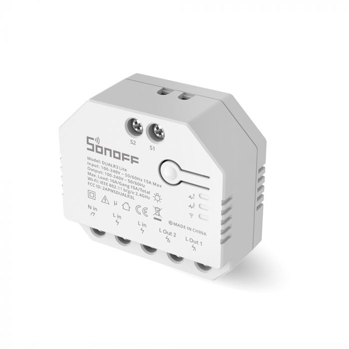 Pametni prekidač SONOFF Wi-Fi 2-channel, motor control for DUAL3LITE roller shutters-3