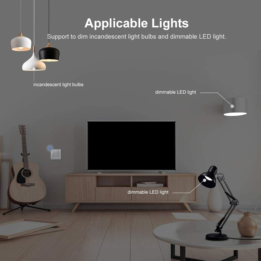 Pametni senzor za prigušivanje SONOFF Wi-Fi dimming switch D1 with RF control-3