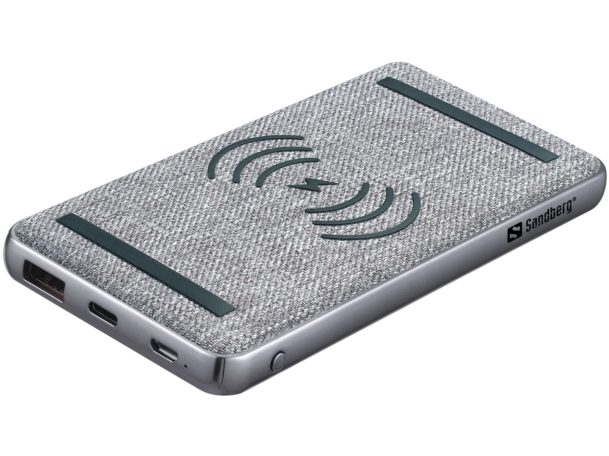Prijenosna baterija Sandberg Powerbank 10000 mAh PD 20W + QI Wireless-0