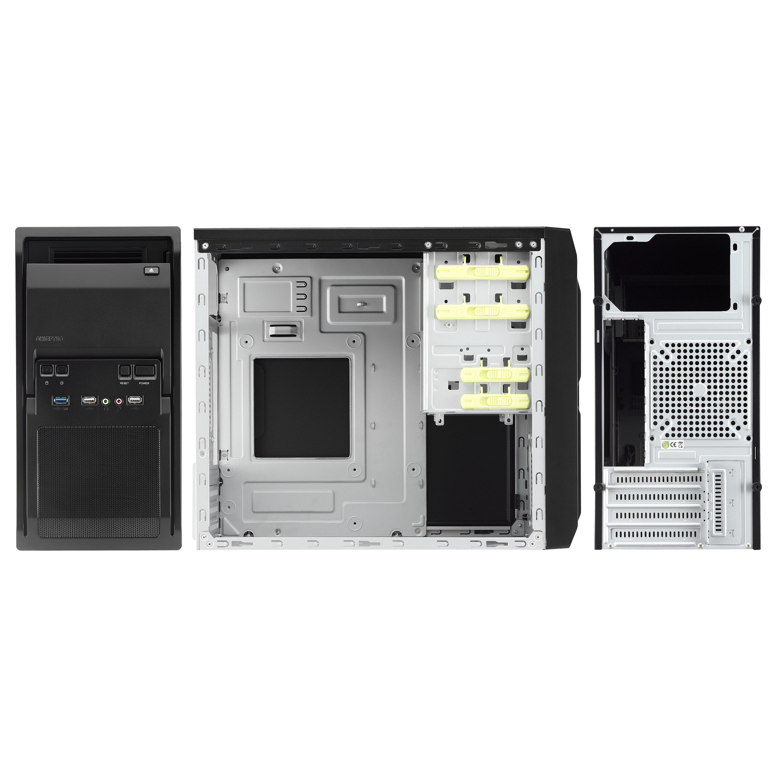 mATX kućište s napajanjem CHIEFTEC LT-01B-350GPB (350W, USB3)-12