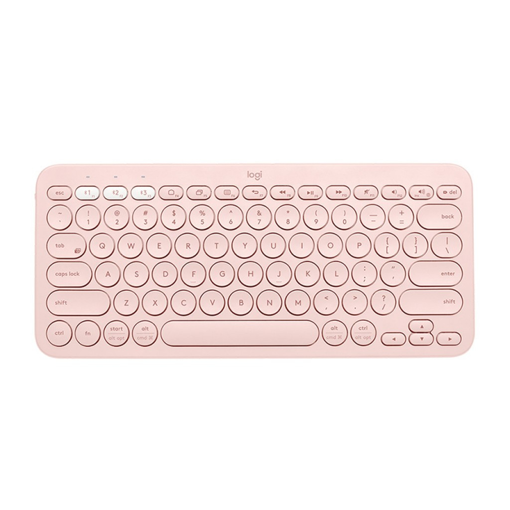 Tipkovnica LOGITECH K380 Multi-Device (ružičasta, SLO gosp.) – internacionalna non HR tipkovnica-0