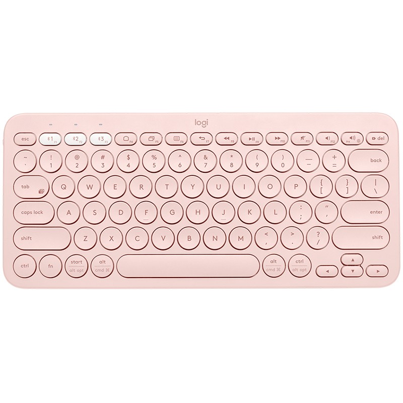 Tipkovnica LOGITECH K380 Multi-Device (ružičasta, SLO gosp.) – internacionalna non HR tipkovnica-4