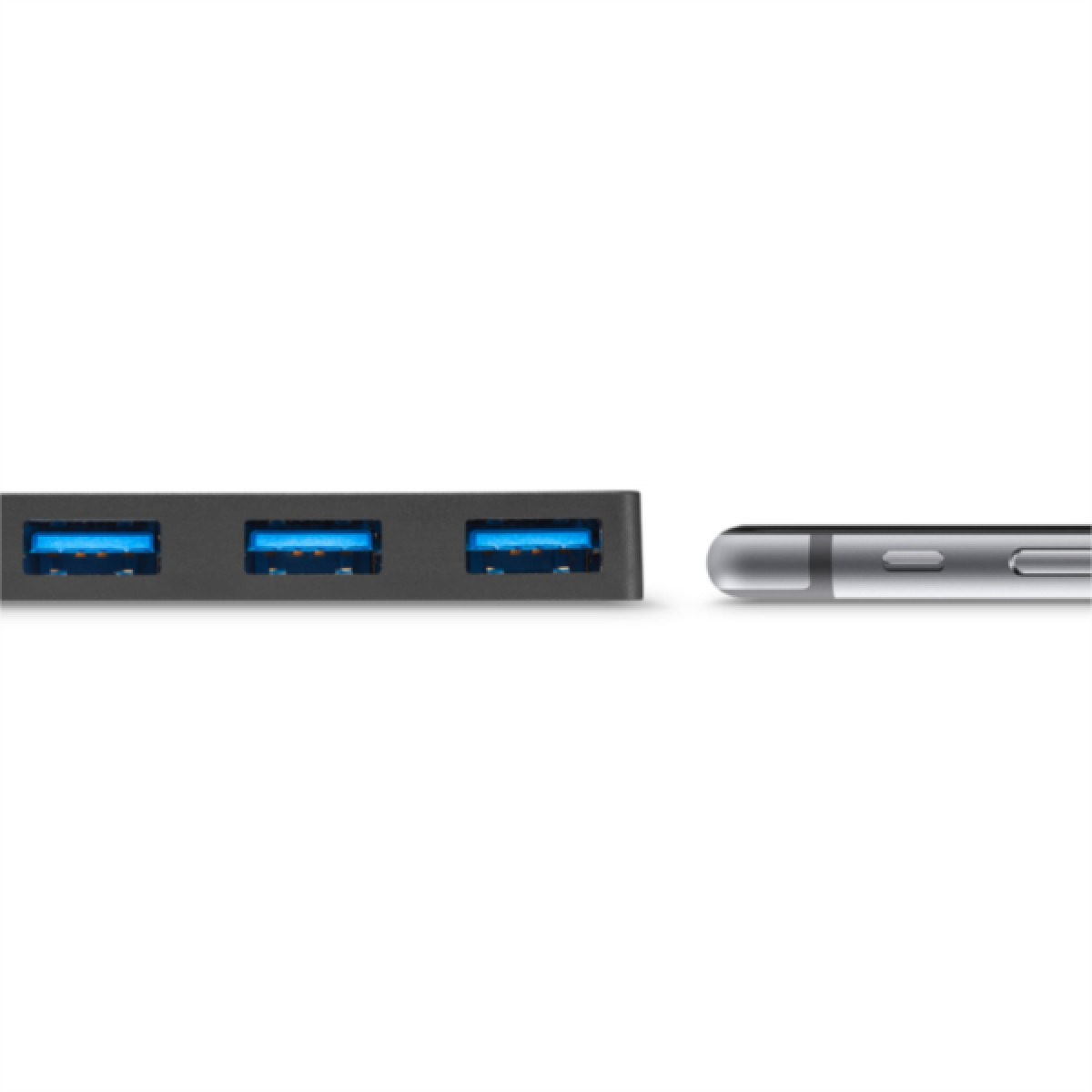 Ultra tanki 4-port USB 3.0 hub ANCHOR (crni)-4