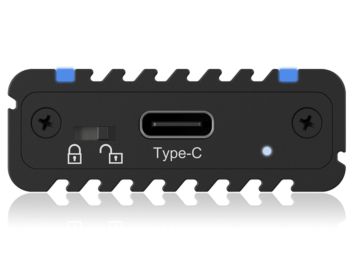 Kućište Icybox USB-C & USB-A 3.1 za M.2 NVMe SSD-3