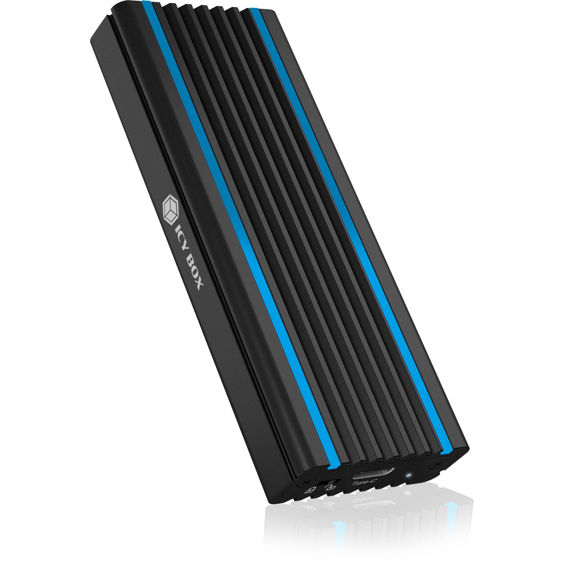 Kućište Icybox USB-C & USB-A 3.1 za M.2 NVMe SSD-10