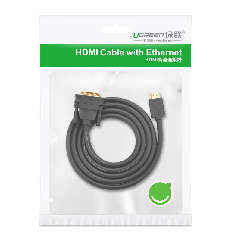 Kabel HDMI na DVI 24 + 1 UGREEN (1 m)-6