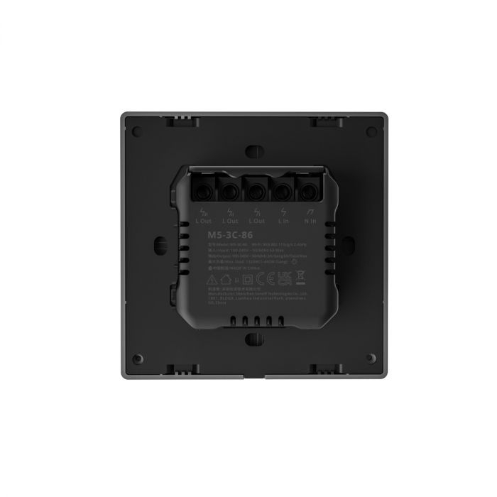 Pametni zidni Wi-Fi prekidač SONOFF M5-3C-86, triple-2