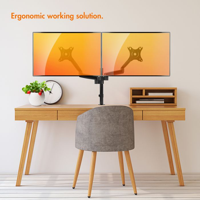 Dvostruki VONHAUS nosač za monitore do 32" dijagonala, plinska šipka-2