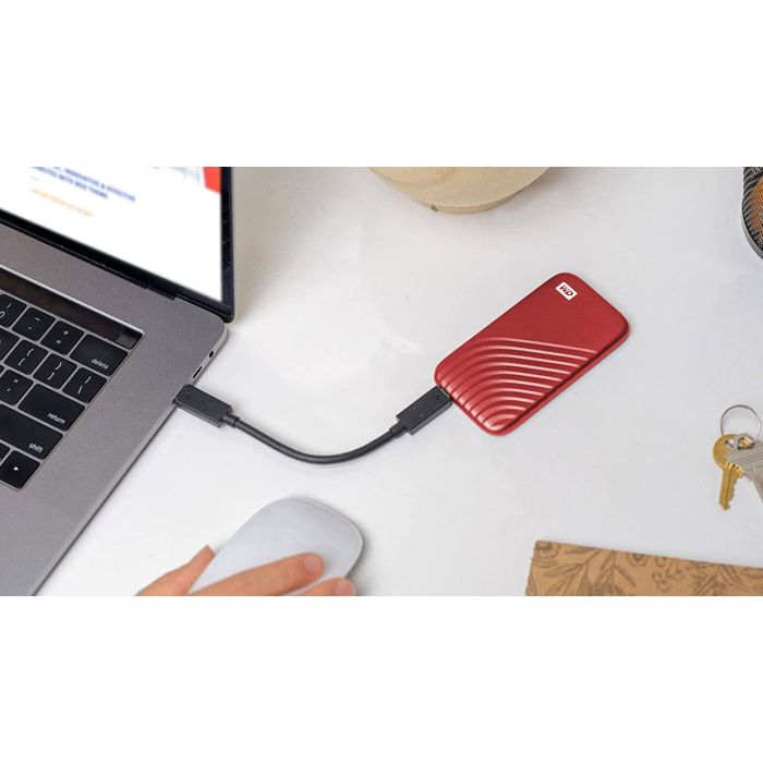Eksterni WD My Passport SSD 2TB/ USB-C 3.2 red-14
