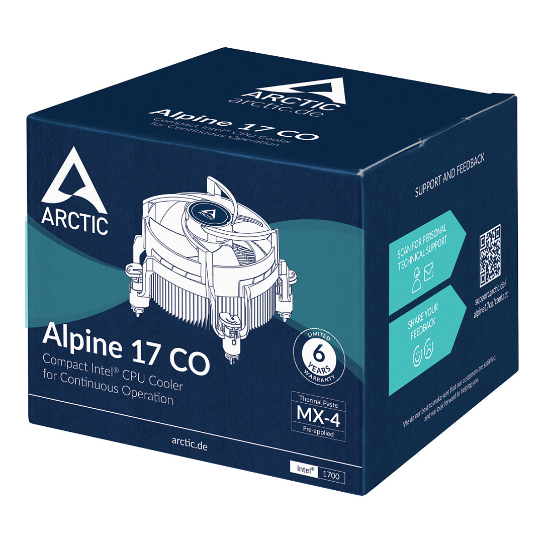 Hladnjak za INTEL procesore ARCTIC Alpine 17 CO-11