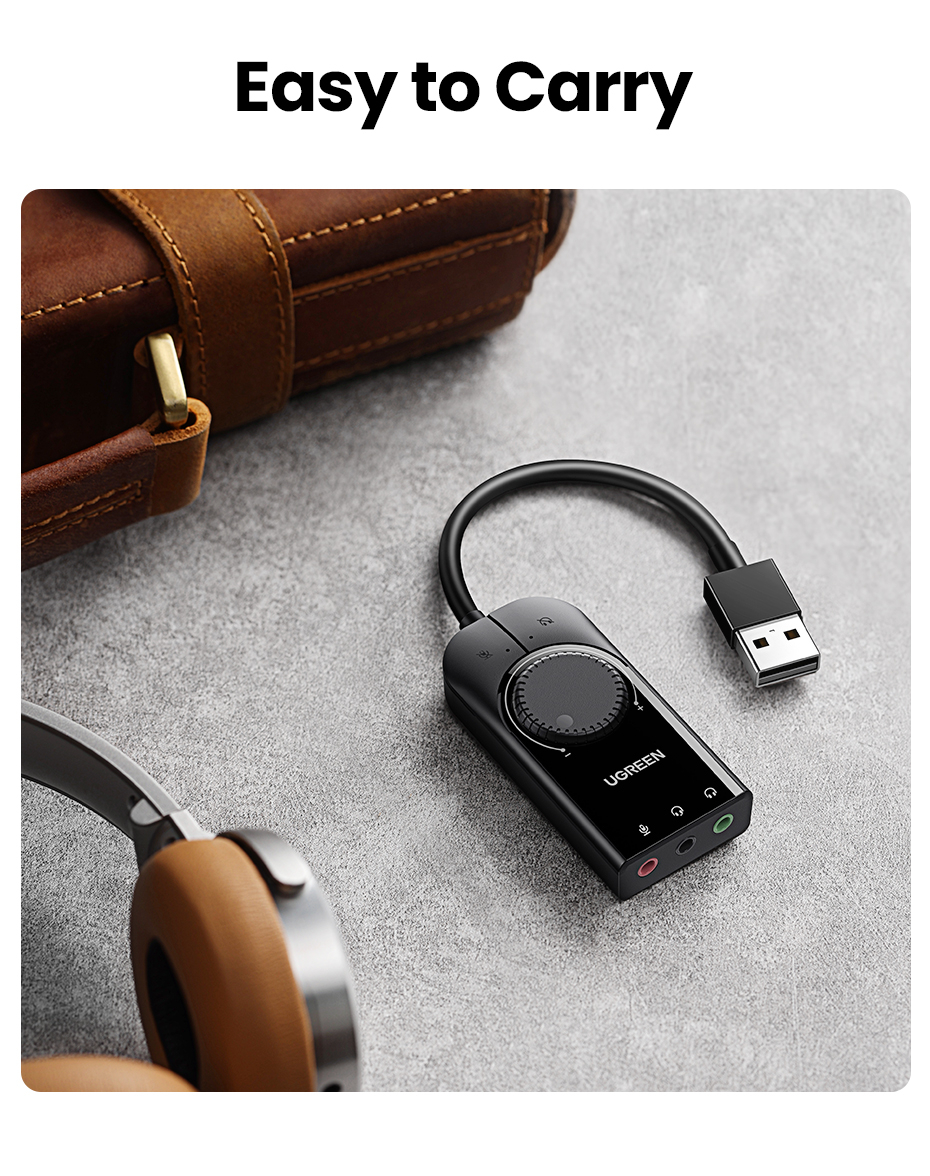 Vanjska USB zvučna kartica UGREEN-11