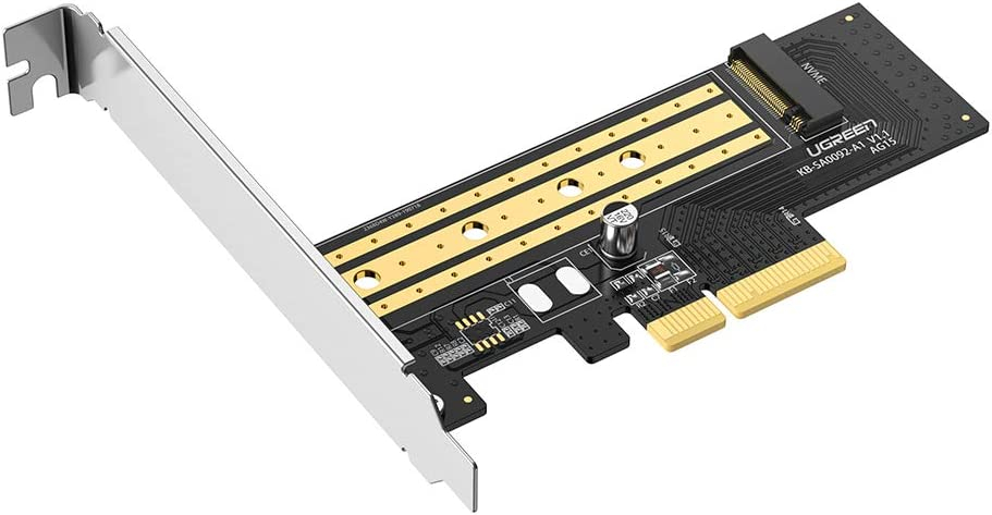Ugreen M.2 PCIe NVME to PCIe 3.0 x4 x8 x16 adapter - box-0