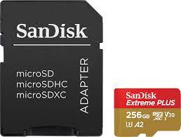 Memorijska kartica Micro SDXC Extreme PLUS SanDisk 256 GB SANMC-256GB_EXR_PLUS-1