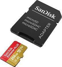 Memorijska kartica Micro SDXC Extreme PLUS SanDisk 256 GB SANMC-256GB_EXR_PLUS