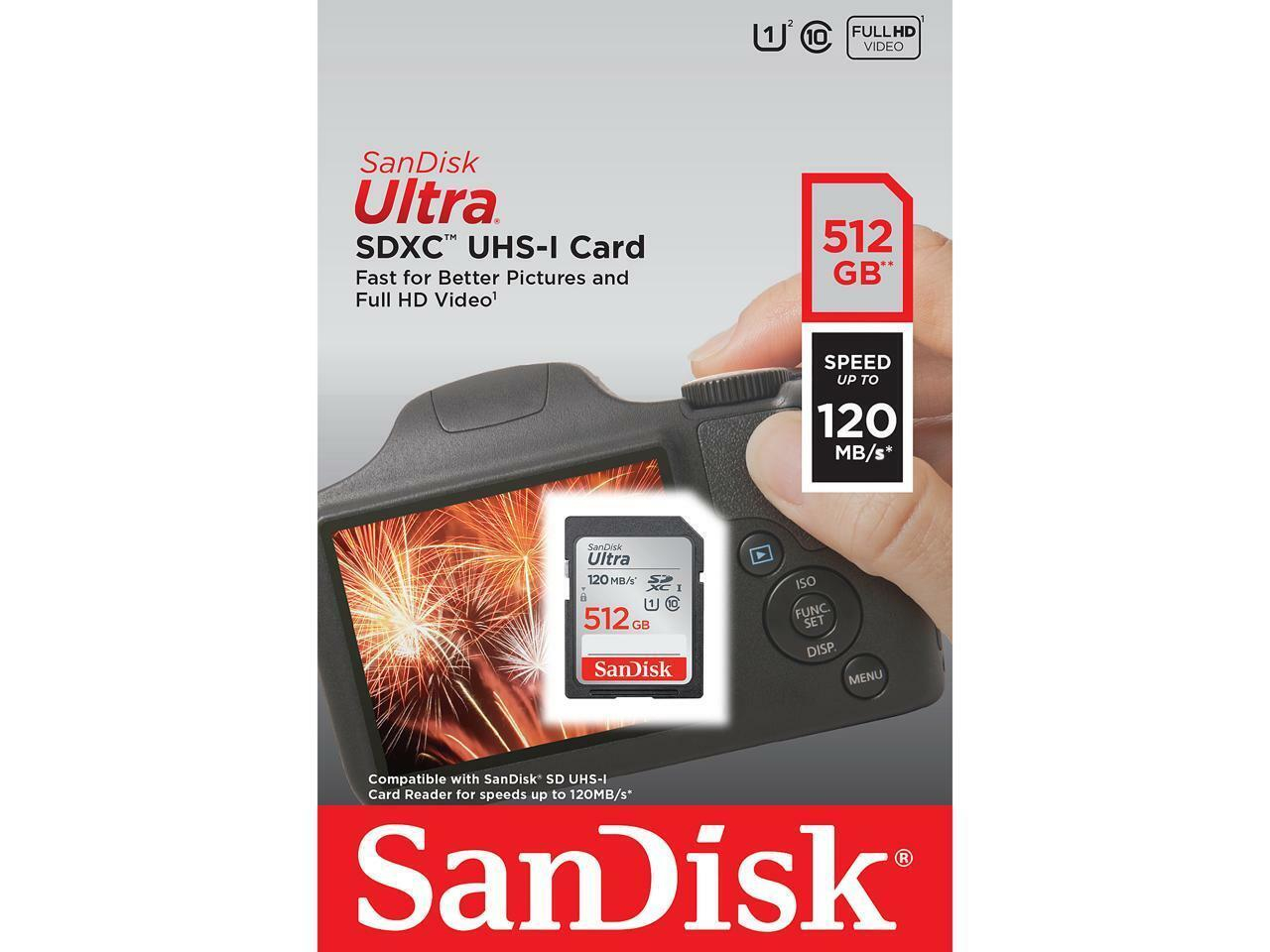 Memorijska kartica SANDISK Ultra 512GB SDXC 150MB/s-0