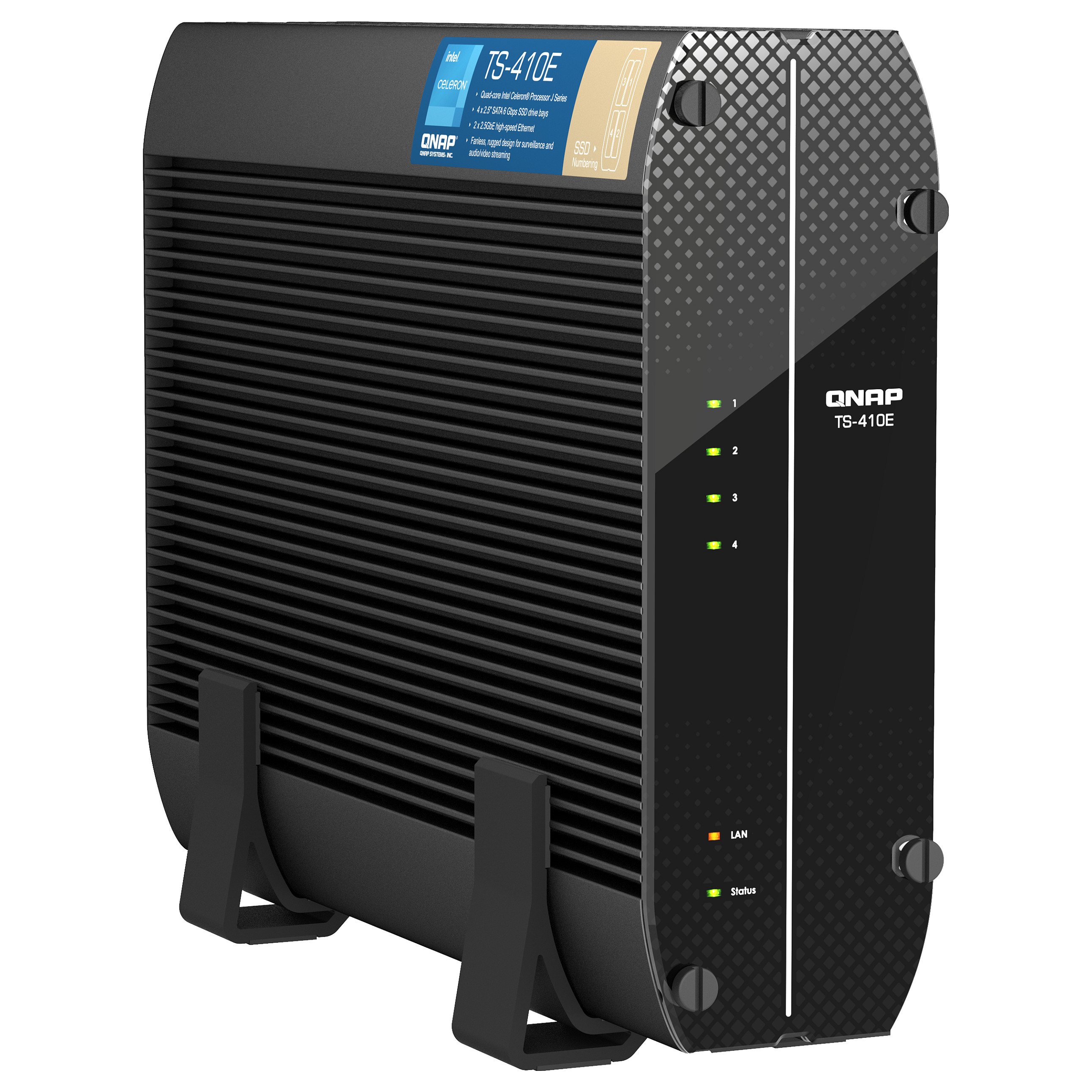 Server QNAP NAS za 4 diska/ 6.35cm (2.5) 8GB RAM/ 2.5Gb network-11