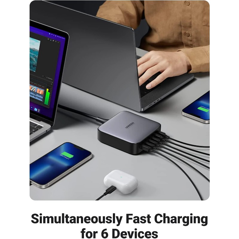 Punjač UGREEN USB-C 200W GAN II - KUTIJA-4
