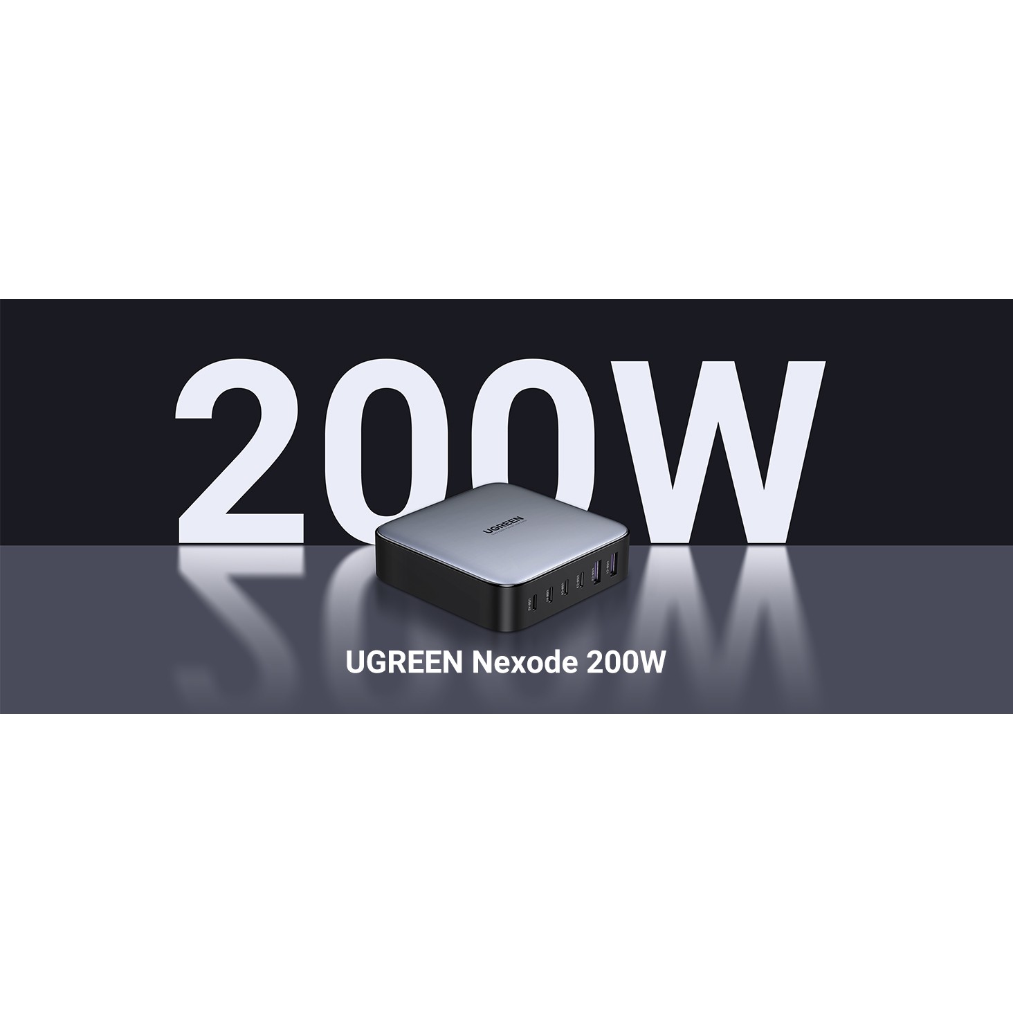 Punjač UGREEN USB-C 200W GAN II - KUTIJA-10